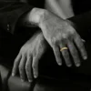22K Gold Ch Plus Band Ring 22K Gold Ch Plus Band Ring