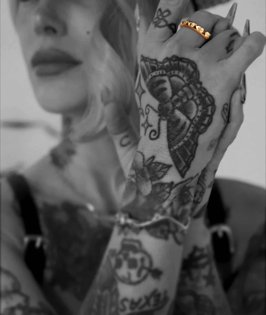 22K Gold True Fucking Punk Ring 22K Gold True Fucking Punk Ring