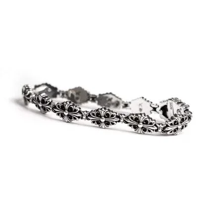 Babyfat Cross Fleur Pattern Bracelet Babyfat Cross Fleur Pattern Bracelet