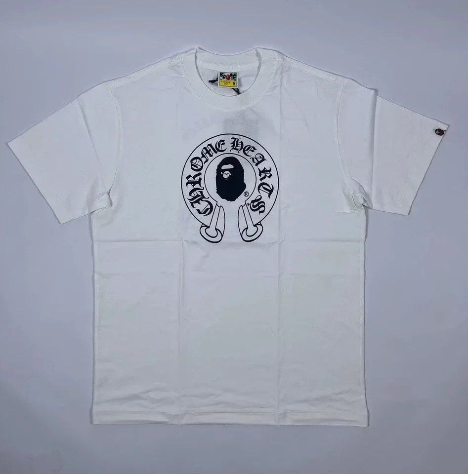 Bape X Chrome Hearts Shirt White Bape X Chrome Hearts Shirt White