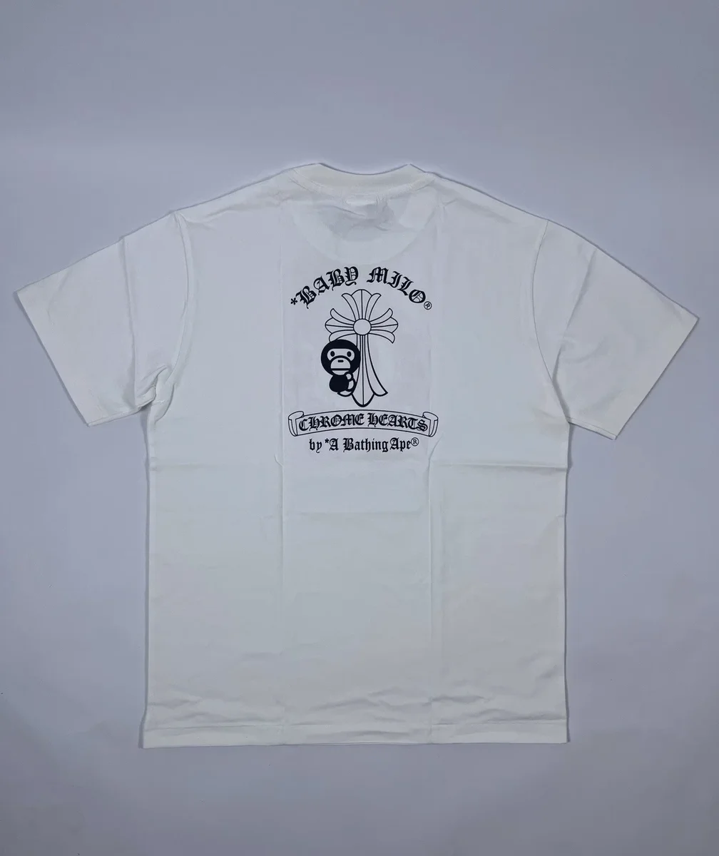 Bape X Chrome Hearts Shirt White Bape X Chrome Hearts Shirt White