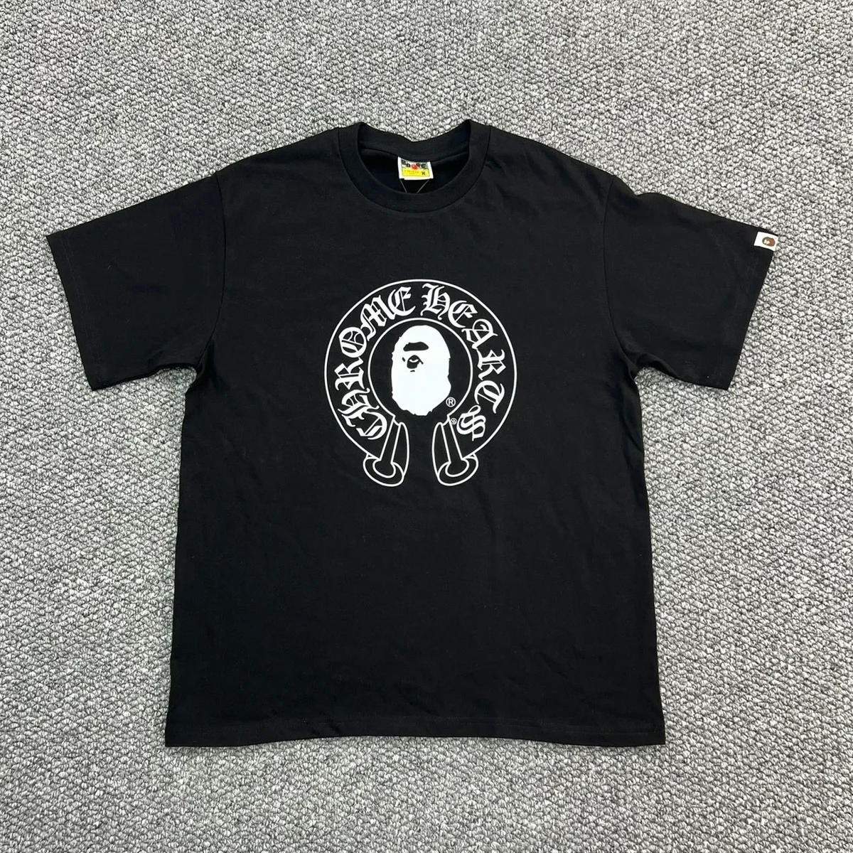 Bape X Chrome Hearts T-Shirt Black Bape X Chrome Hearts T-Shirt Black