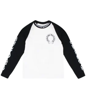 Black and White Chrome Hearts Shirt