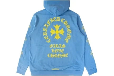 Blue Sanskrit Chrome Hearts Hoodie Blue Sanskrit Chrome Hearts Hoodie