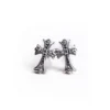 Ch Cross Baby Fat Stud Pierce with Pave Diamond Ch Cross Baby Fat Stud Pierce with Pave Diamond