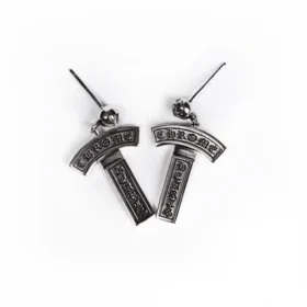 Ch Logo Drop Earrings