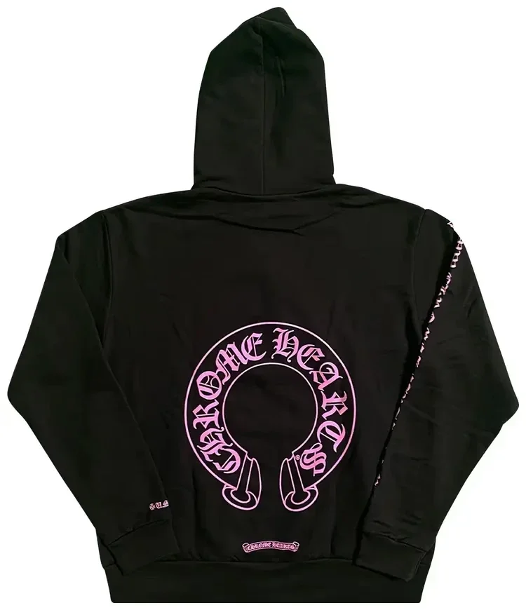 Ch Pink and Black Horse Show Logo Hoodie Ch Pink and Black Horse Show Logo Hoodie