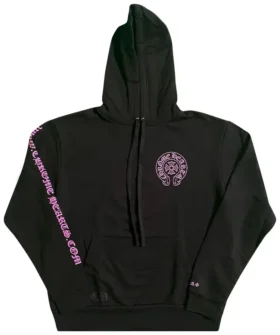 Ch Pink and Black Horse Show Logo Hoodie