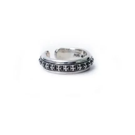 Ch Plus Pyramid Open Band Ring Ch Plus Pyramid Open Band Ring