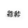 Ch Plus Stud Earrings with Diamonds Ch Plus Stud Earrings with Diamonds
