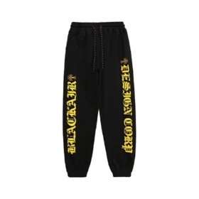 Chrome Heart Arrival Autumn Spring Letter Foaming Sweatpants
