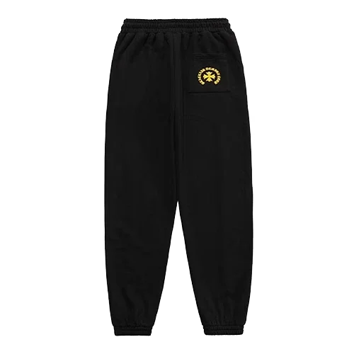 Chrome Heart Arrival Autumn Spring Letter Foaming Sweatpants Chrome Heart Arrival Autumn Spring Letter Foaming Sweatpants