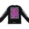 Chrome Heart Eye Chart Pink Dagger Long Sleeve T Shirt Chrome Heart Eye Chart Pink Dagger Long Sleeve T Shirt