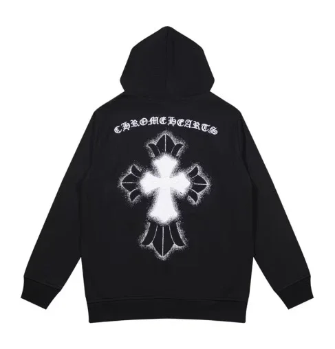 Chrome Heart High Street Cross Hoodie Chrome Heart High Street Cross Hoodie