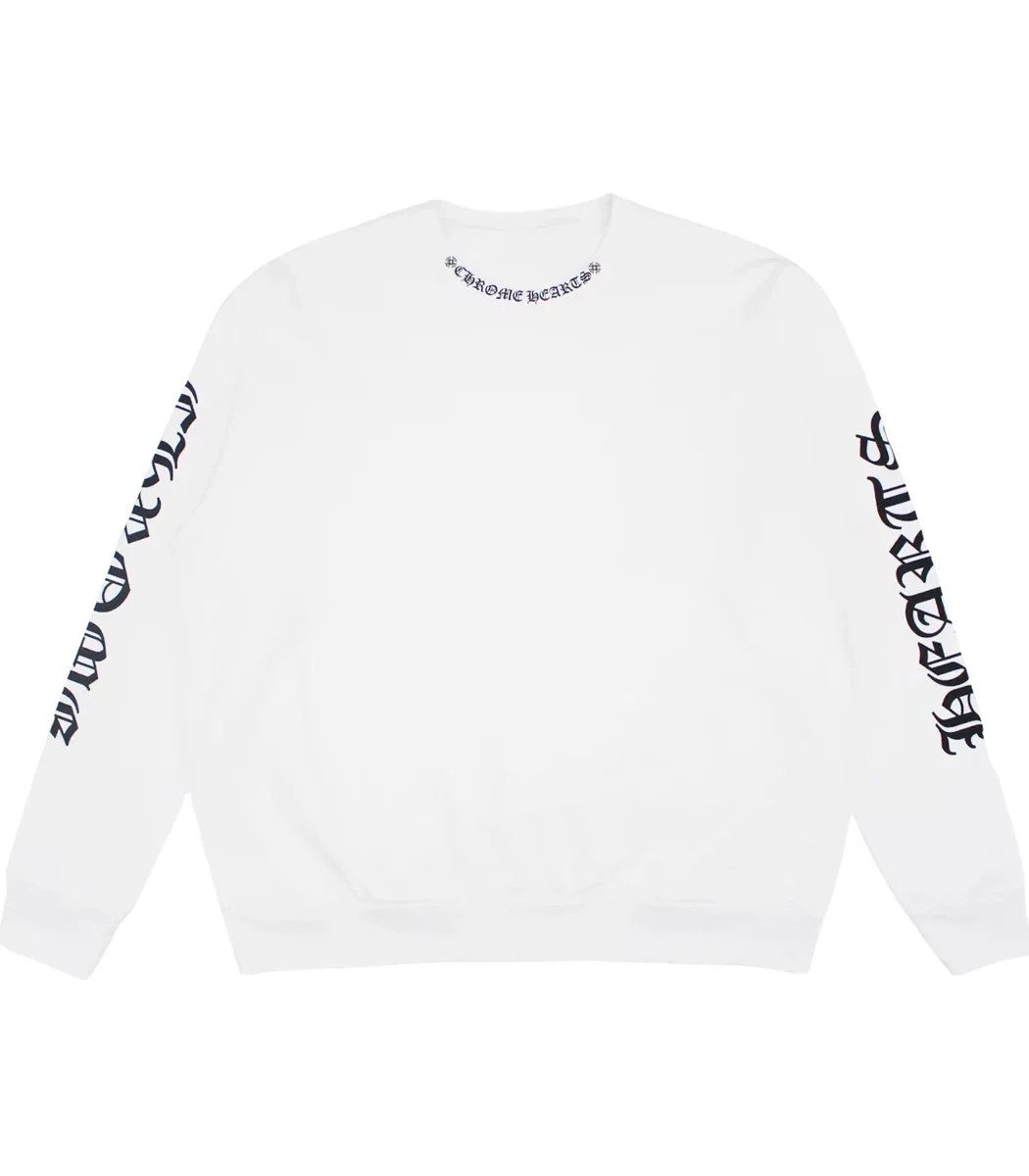 Chrome Heart Neck Letters Sweatshirt Chrome Heart Neck Letters Sweatshirt
