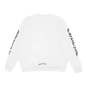 Chrome Heart Neck Letters Sweatshirt