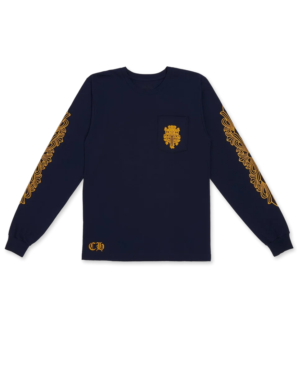 Chrome Heart V89 Dagger Long Sleeve T-Shirt Chrome Heart V89 Dagger Long Sleeve T-Shirt