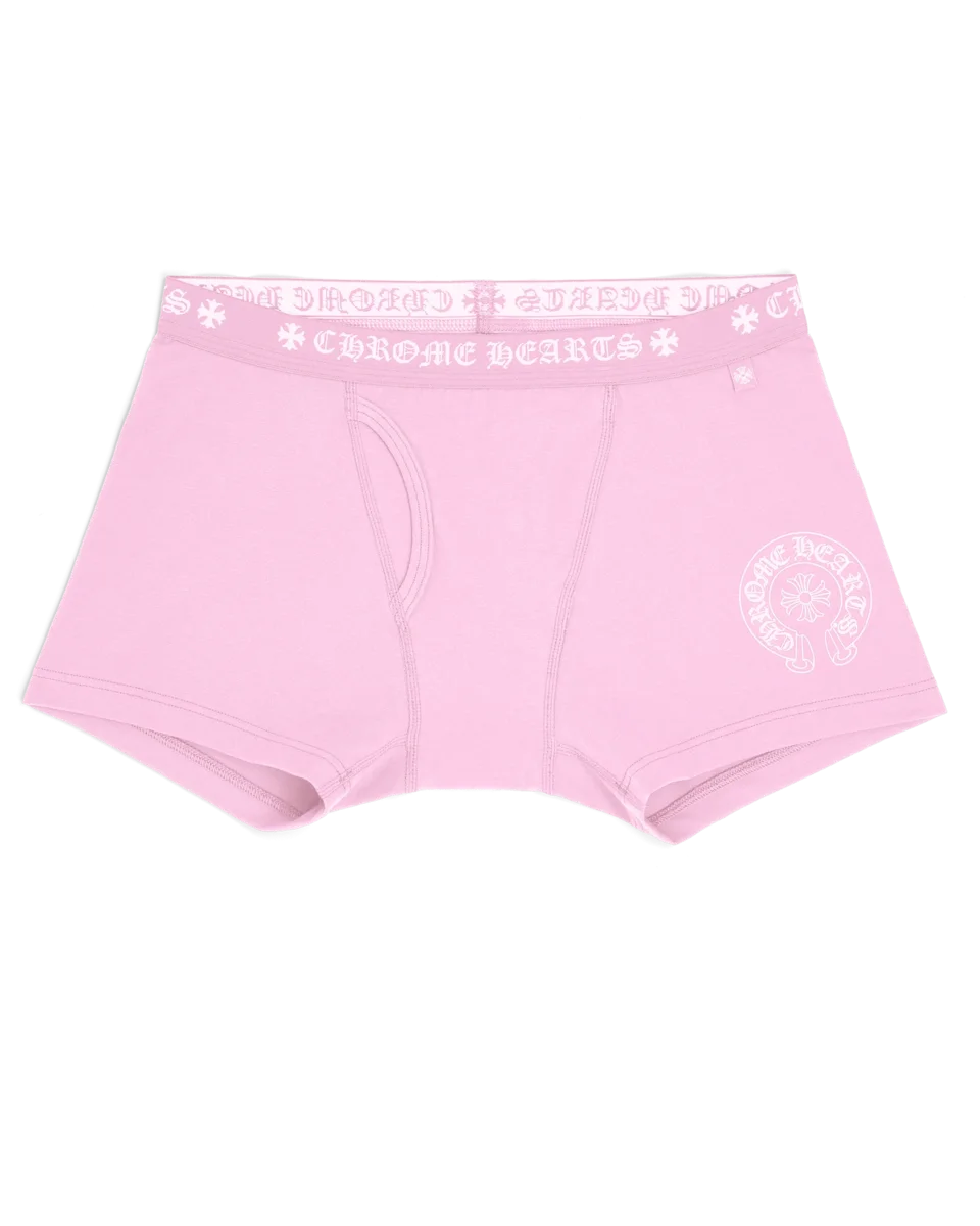 Chrome Hearts Baby Pink Cotton Boxer Brief Chrome Hearts Baby Pink Cotton Boxer Brief