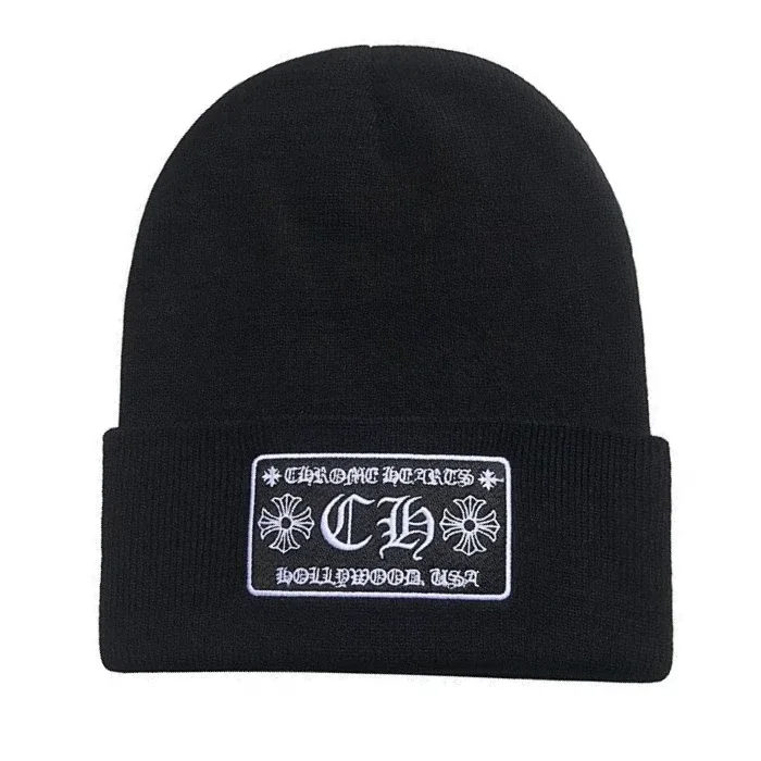 Chrome Hearts Beanie Ch – Black Chrome Hearts Beanie Ch – Black