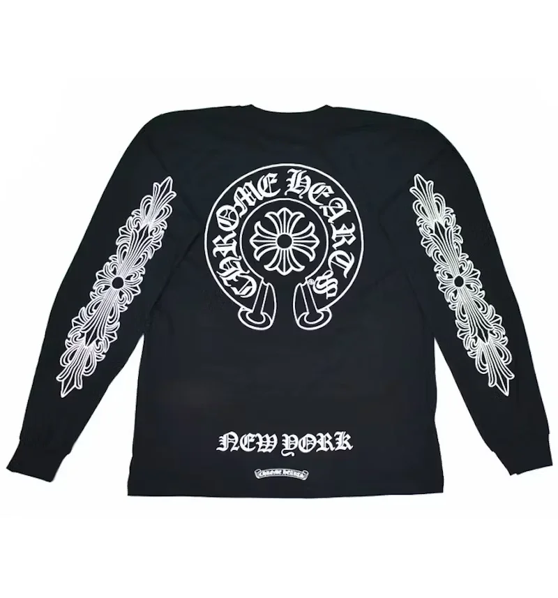 Chrome Hearts Black and White Long Sleeve Chrome Hearts Black and White Long Sleeve