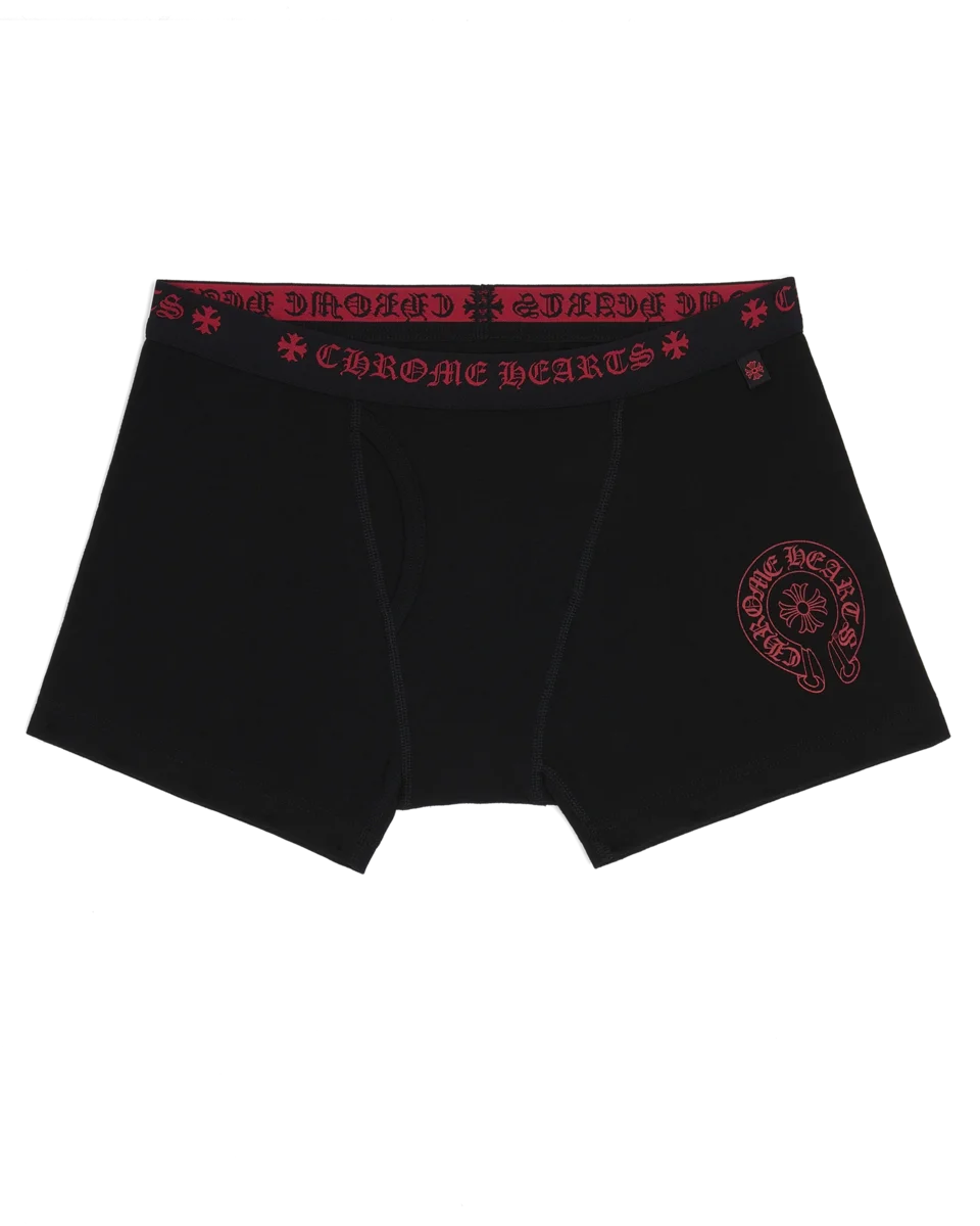 Chrome Hearts Black Cotton Boxer Brief Chrome Hearts Black Cotton Boxer Brief