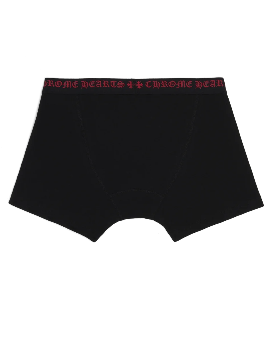 Chrome Hearts Black Cotton Boxer Brief Chrome Hearts Black Cotton Boxer Brief