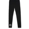 Chrome Hearts Black Cotton Leggings Chrome Hearts Black Cotton Leggings
