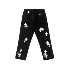 Chrome Hearts Black Cross Pant