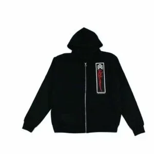 Chrome Hearts Black Foti Jarvis Block Zip Hoodie Chrome Hearts Black Foti Jarvis Block Zip Hoodie