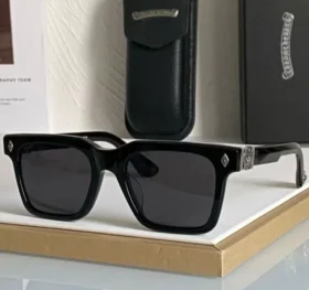 Chrome Hearts Black Glasses