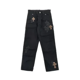 Chrome Hearts Black Jeans