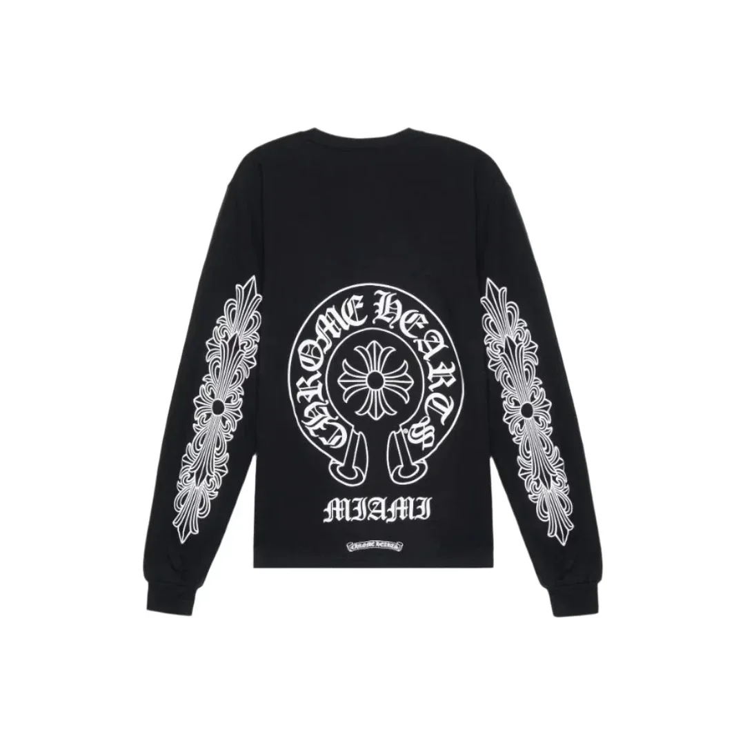 Chrome Hearts Black Long Sleeve Chrome Hearts Black Long Sleeve