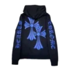 Chrome Hearts Blue Emblem Hoodies