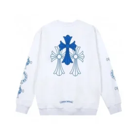 chrome hearts blue logo crewneck sweatshirt 1 280x280 - Chrome Hearts Blue Logo Crewneck Sweatshirt