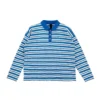 Chrome Hearts Blue Polo Shirt Chrome Hearts Blue Polo Shirt