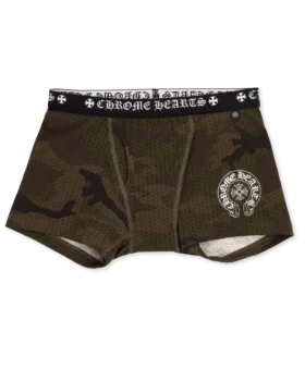 Chrome Hearts Camo Plus Print Cotton Boxer Brief Chrome Hearts Camo Plus Print Cotton Boxer Brief