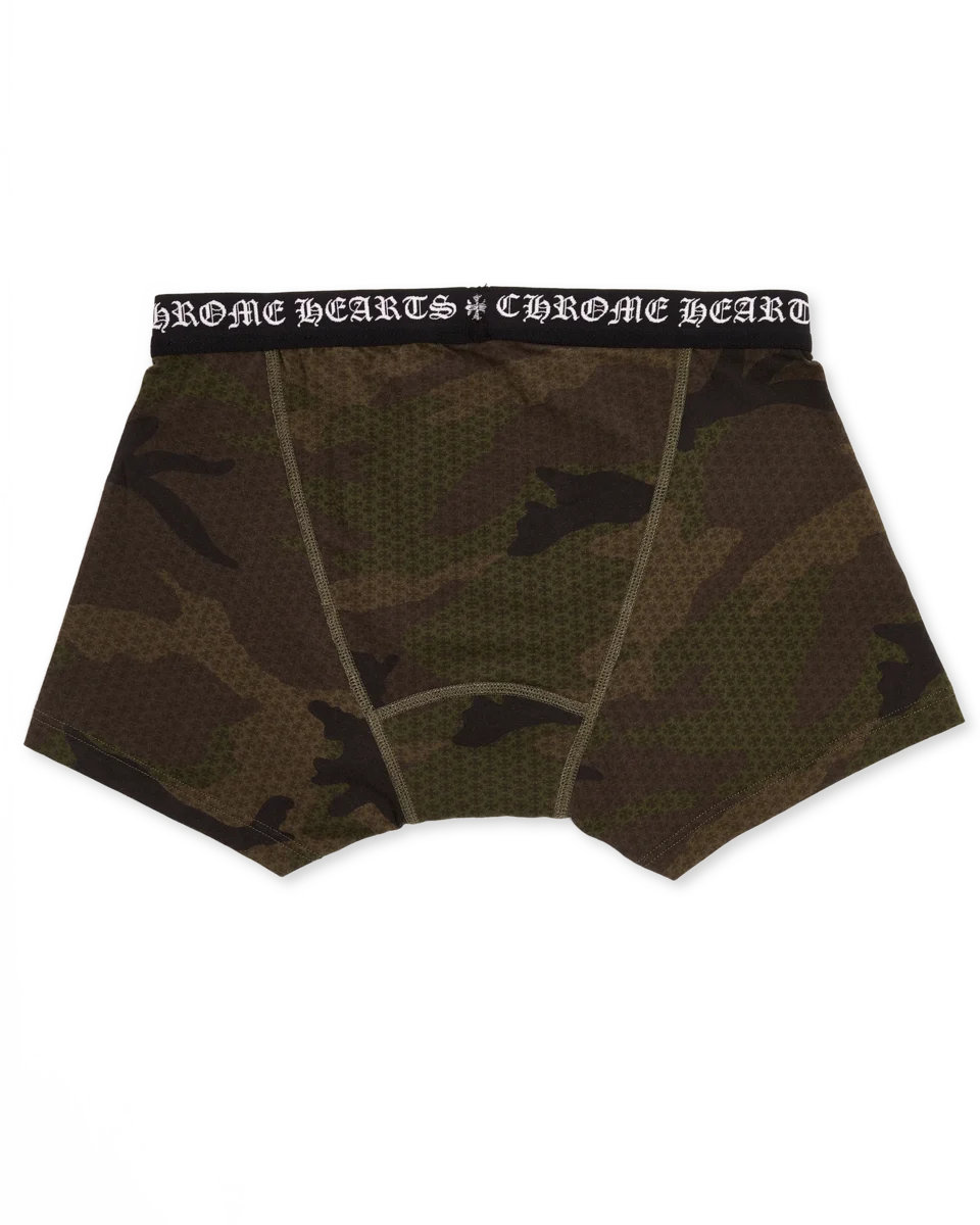 Chrome Hearts Camo Plus Print Cotton Boxer Brief Chrome Hearts Camo Plus Print Cotton Boxer Brief