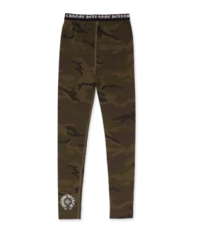 Chrome Hearts Camo Printed Cotton Leggings