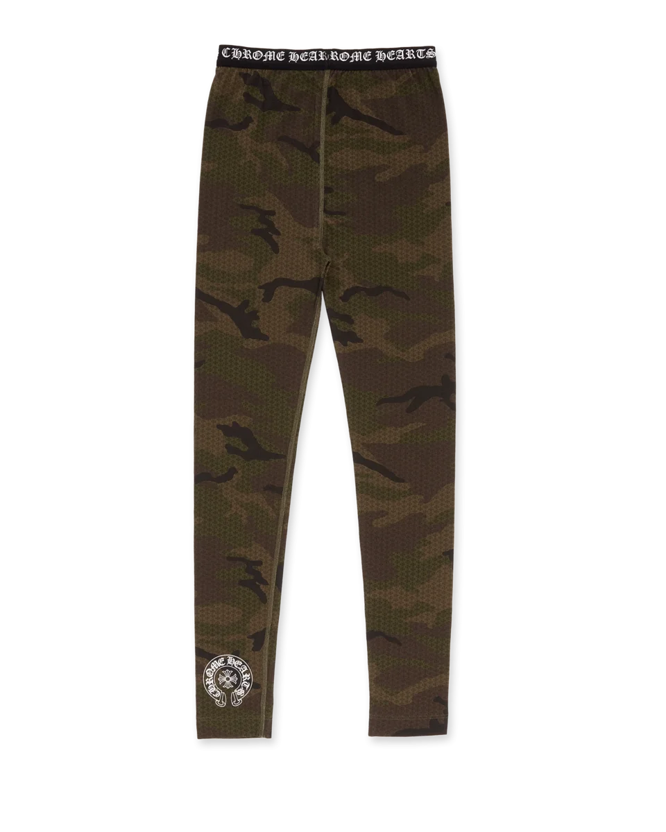 Chrome Hearts Camo Printed Cotton Leggings Chrome Hearts Camo Printed Cotton Leggings