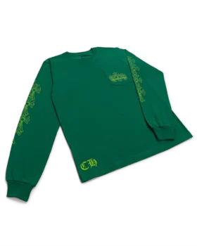 Chrome Hearts Cemetery Cross Long Sleeve T-Shirt Chrome Hearts Cemetery Cross Long Sleeve T-Shirt