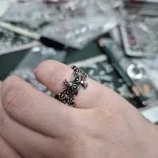 Chrome Hearts Cemetery Hoop Ring