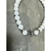 Chrome Hearts Cemetery White Beaded Bracelet Chrome Hearts Cemetery White Beaded Bracelet