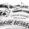 Chrome Hearts Comme Des Garcons Printed T-Shirt White, Black Chrome Hearts Comme Des Garcons Printed T-Shirt White, Black