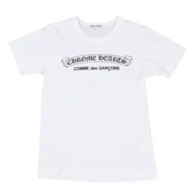 Chrome Hearts Comme Des Garcons T Shirt White
