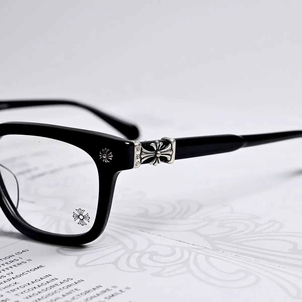 Chrome Hearts Cox Ucker Glasses Frame Chrome Hearts Cox Ucker Glasses Frame