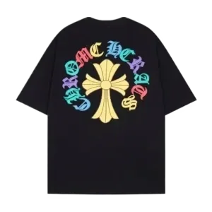 Chrome Hearts Cross Logo Black T-Shirt Chrome Hearts Cross Logo Black T-Shirt