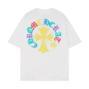 Chrome Hearts Cross Logo White T-Shirt Chrome Hearts Cross Logo White T-Shirt