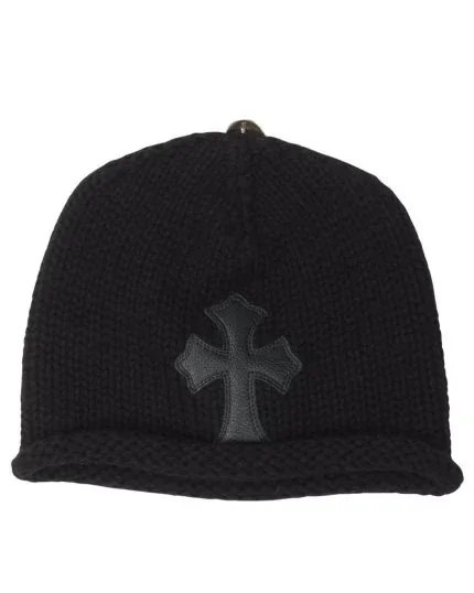 Chrome Hearts Cross Patch Cotton Beanie Chrome Hearts Cross Patch Cotton Beanie