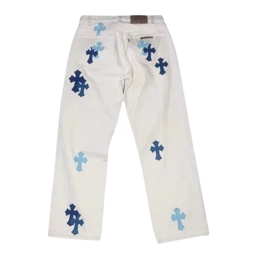 Chrome Hearts Cross Patch Jeans Chrome Hearts Cross Patch Jeans