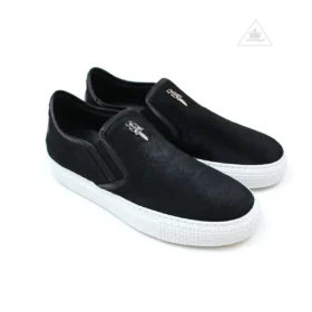 Chrome Hearts Dagger Slip on Horse Hair Shoe